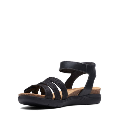 Womens - April Dove Black Leather