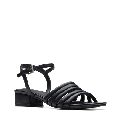 Womens - Seren25 Part Black Leather