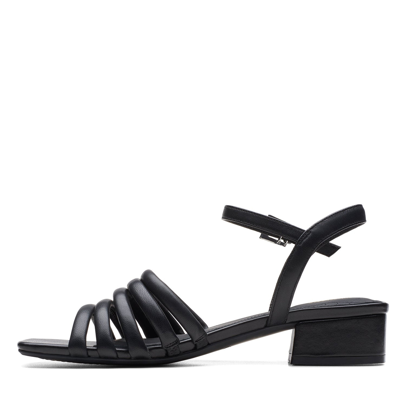 Womens - Seren25 Part Black Leather