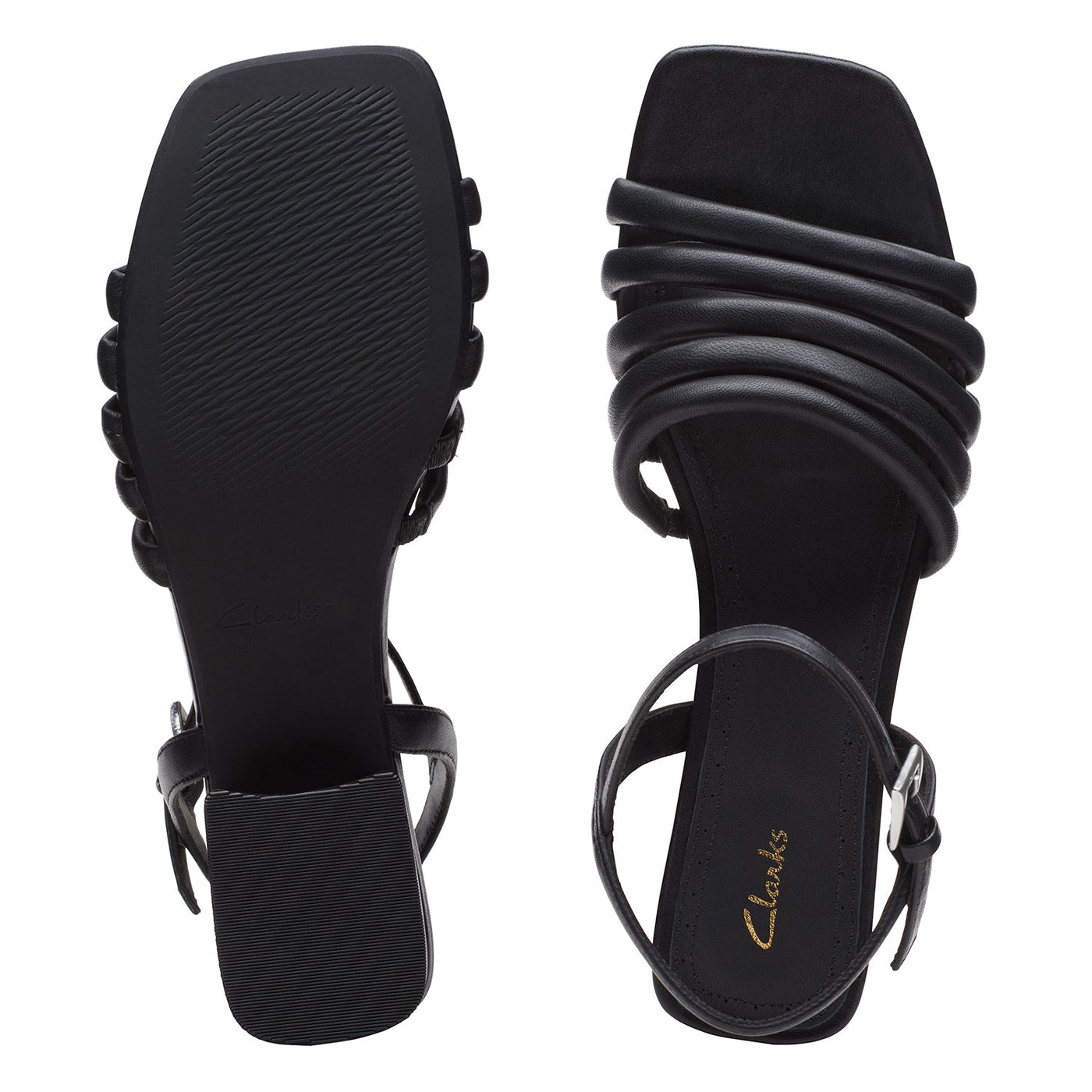 Womens - Seren25 Part Black Leather