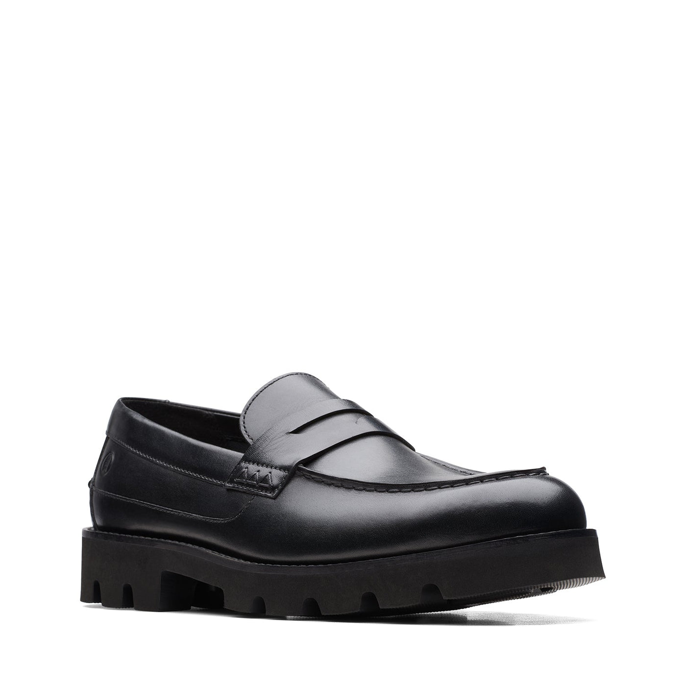 Mens - Badell Slip Black Leather