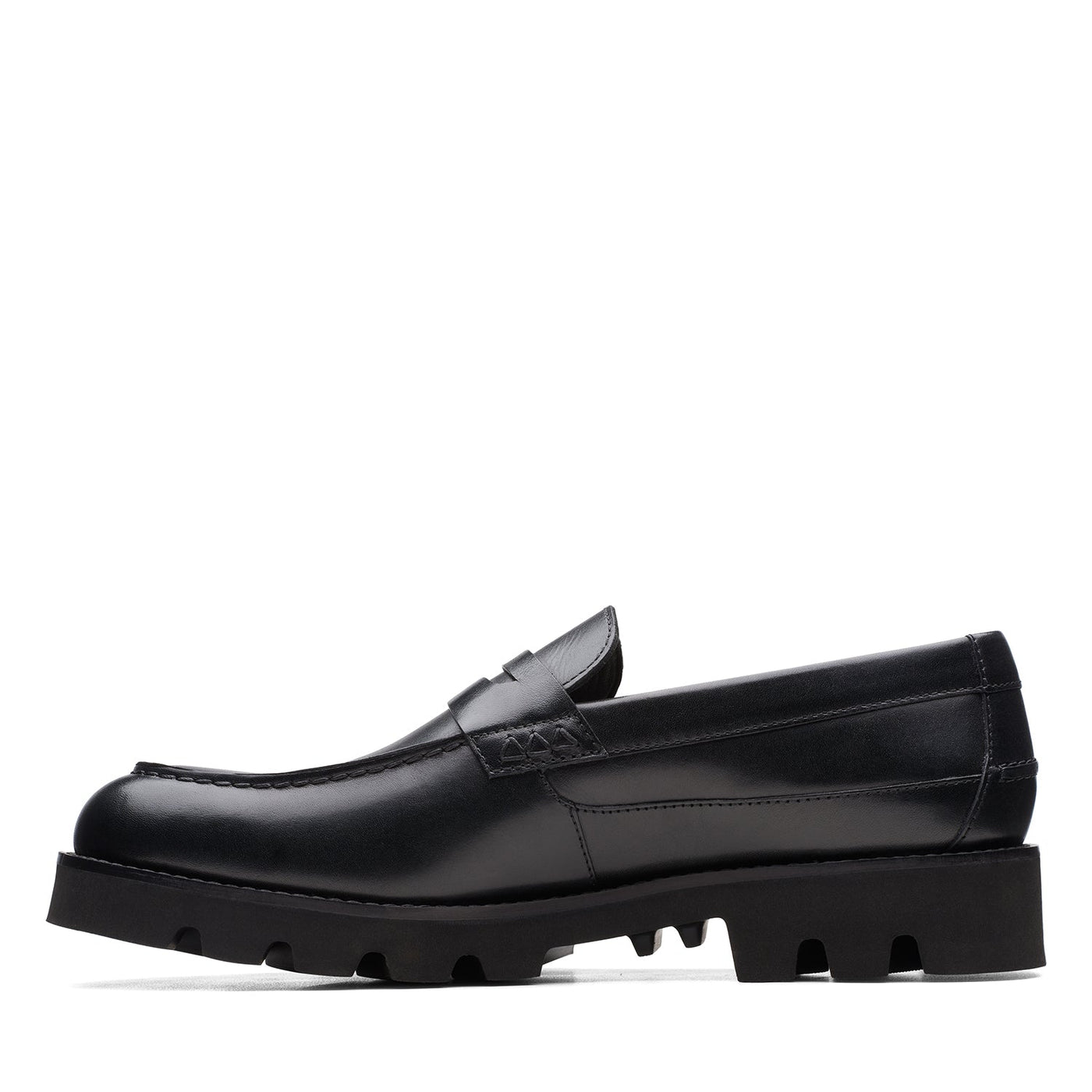 Mens - Badell Slip Black Leather