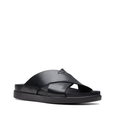 Mens - Sunder Wave Black Leather