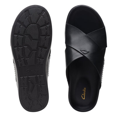 Mens - Sunder Wave Black Leather