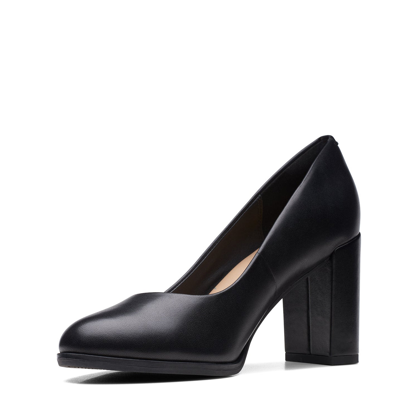 Womens - Freva 85 Court Black Leather