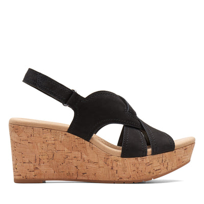 Rose Erin Black Nubuck