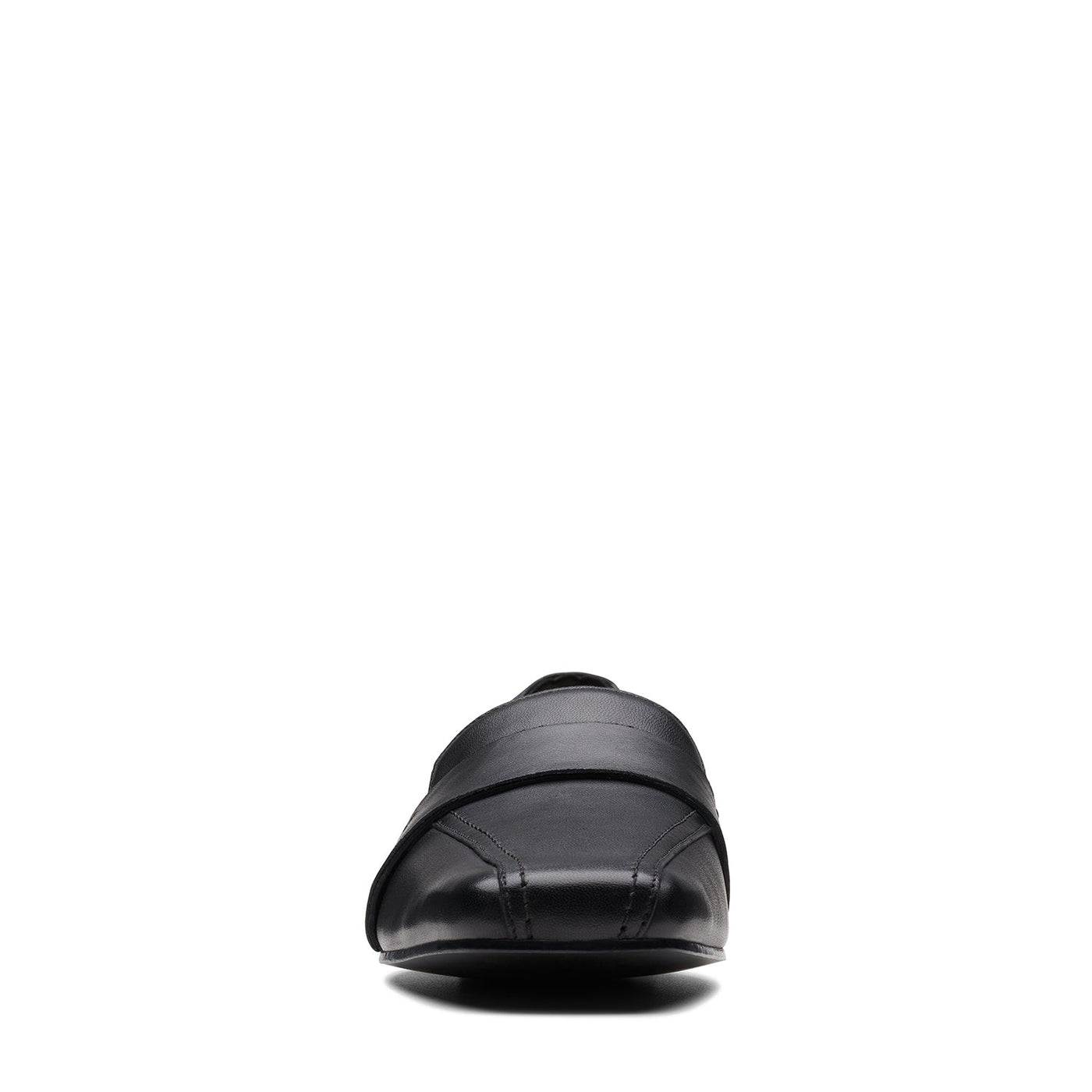 Womens - Seren Flat Black Leather