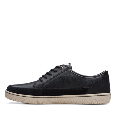 Mens - Hodson Lace Black Leather