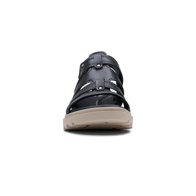 Womens - Coast Shine Black Leather