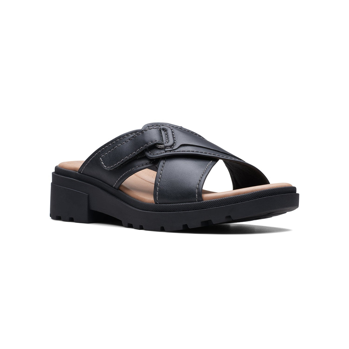 Womens - Coast Cross Black Leather