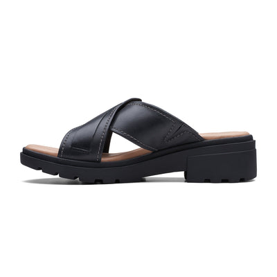 Womens - Coast Cross Black Leather