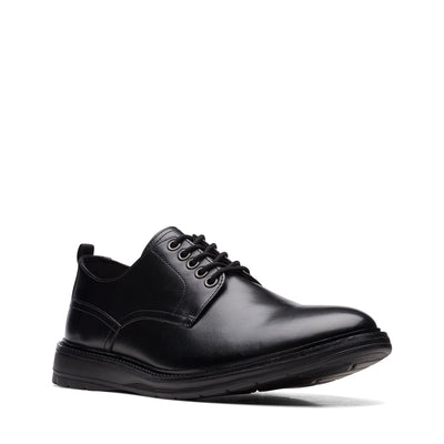 Mens - Chantry Lace Black Leather