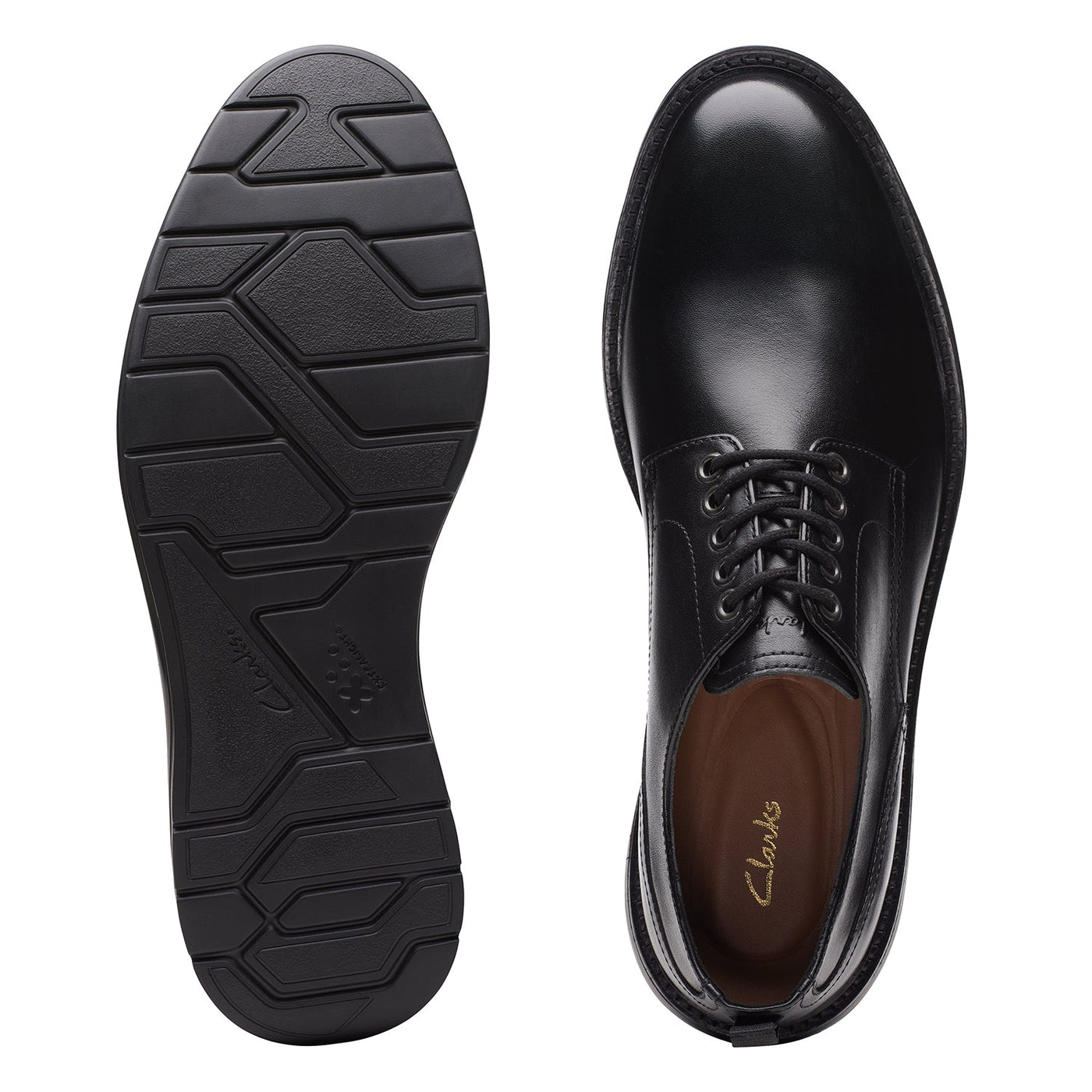 Mens - Chantry Lace Black Leather