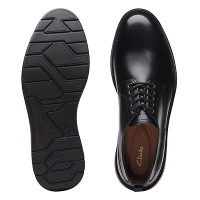 Mens - Chantry Lace Black Leather