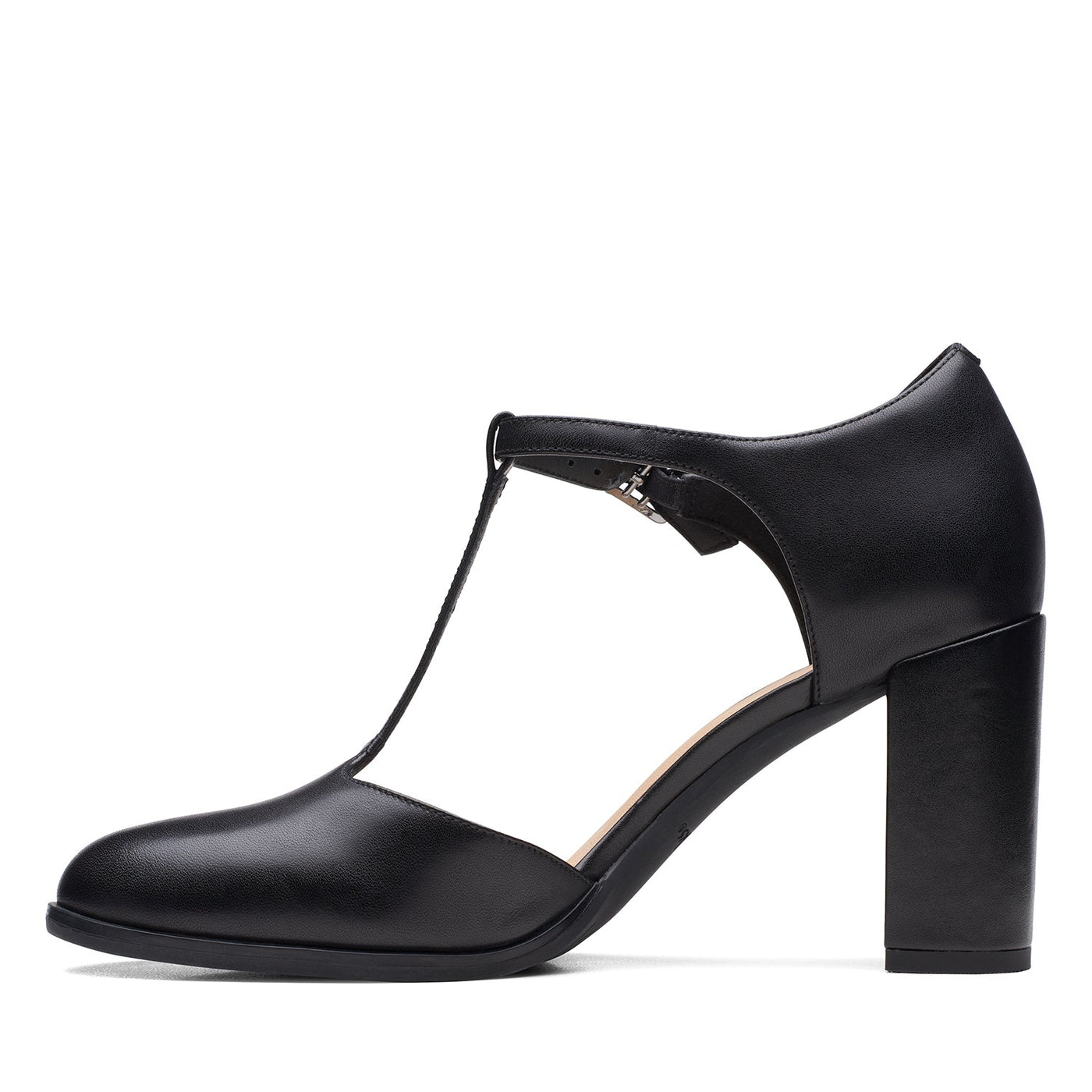 Womens - Freva85 Bar Black Leather