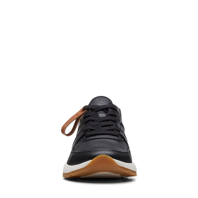 Womens - DashLite Run Black Leather