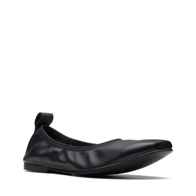 Womens - Seren Ballet Black Leather