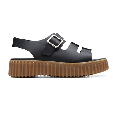 Torhill Seam Black Leather