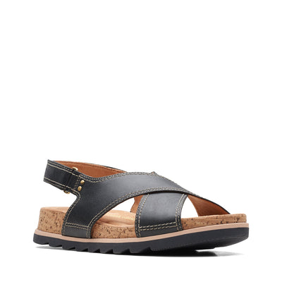 Womens - Yacht Cross Black Leather