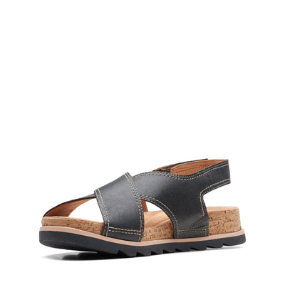 Womens - Yacht Cross Black Leather