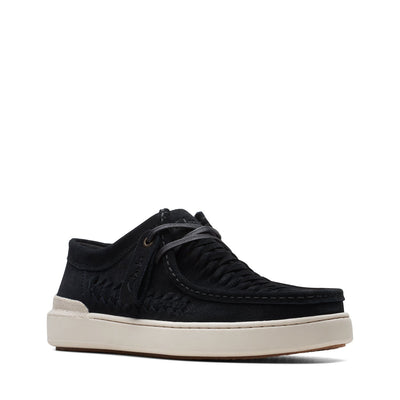 MENS - COURTLITEWEAVE BLACK WEAVE SHOES
