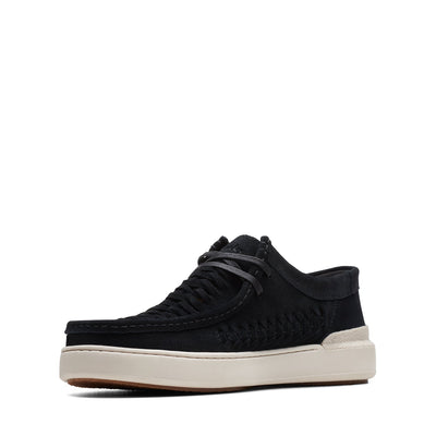 MENS - COURTLITEWEAVE BLACK WEAVE SHOES