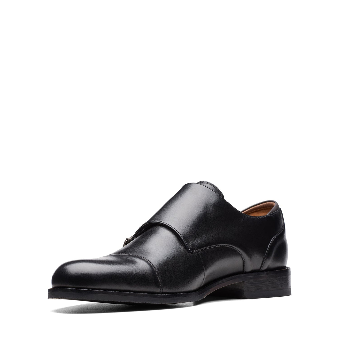 Mens - CraftArlo Monk Black Leather