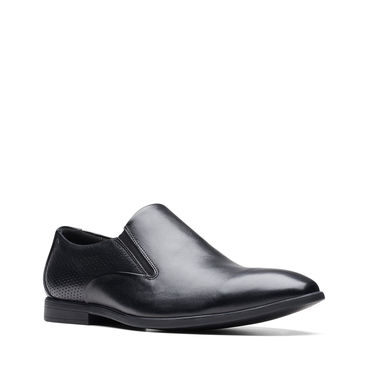 Mens - Boswyn Slip Black Leather