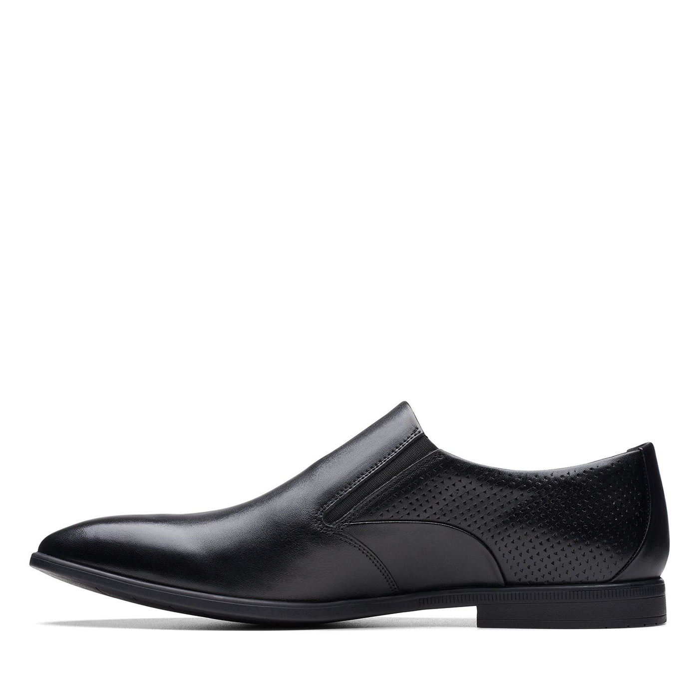 Mens - Boswyn Slip Black Leather