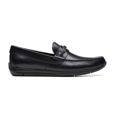 Mens - Karlock Trim Black Leather
