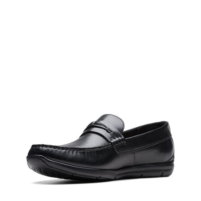 Mens - Karlock Trim Black Leather