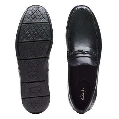 Mens - Karlock Trim Black Leather