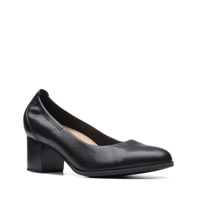 Womens - Loken Step Black Leather