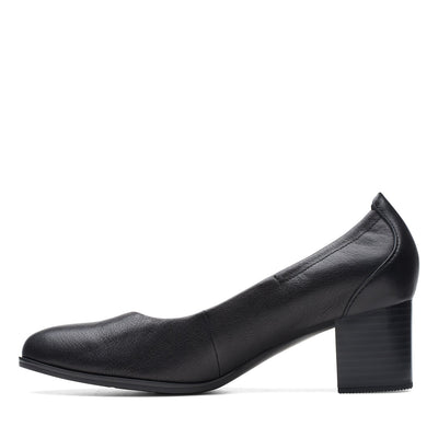 Womens - Loken Step Black Leather