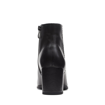 Womens - Freva 55 Zip Black Leather