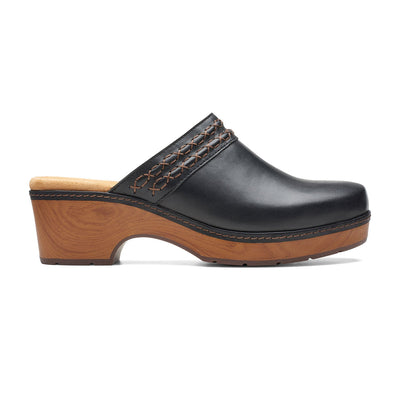 Womens - Paizlee Poppy Black Leather