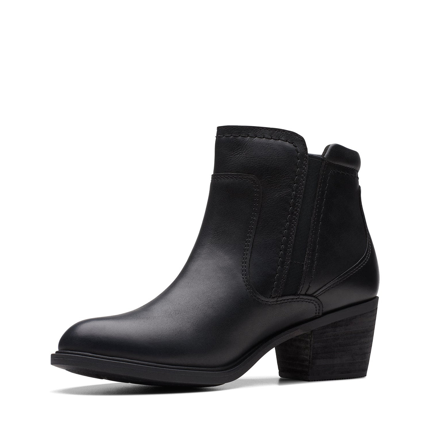 Womens - Neva Zip WP Black Leather