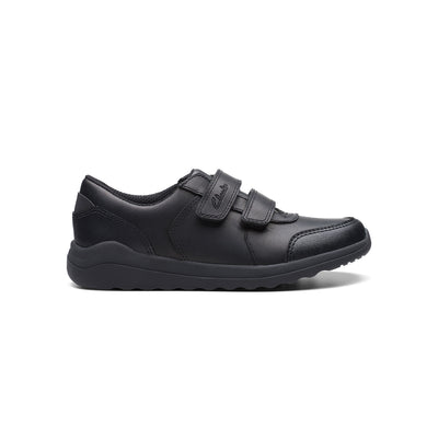 Boys - Daze Step Kid Black Leather