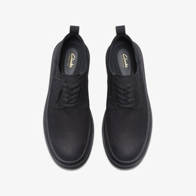 Mens - Badell Lace Black Nubuck