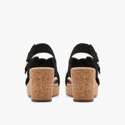 Womens - Giselle Dove Black Nubuck